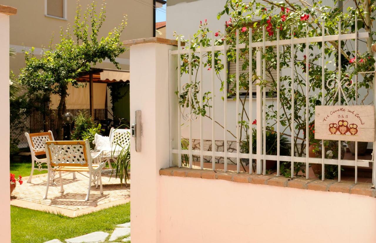 Tre Civette Sul Como Bed & Breakfast Marina di Massa Eksteriør bilde